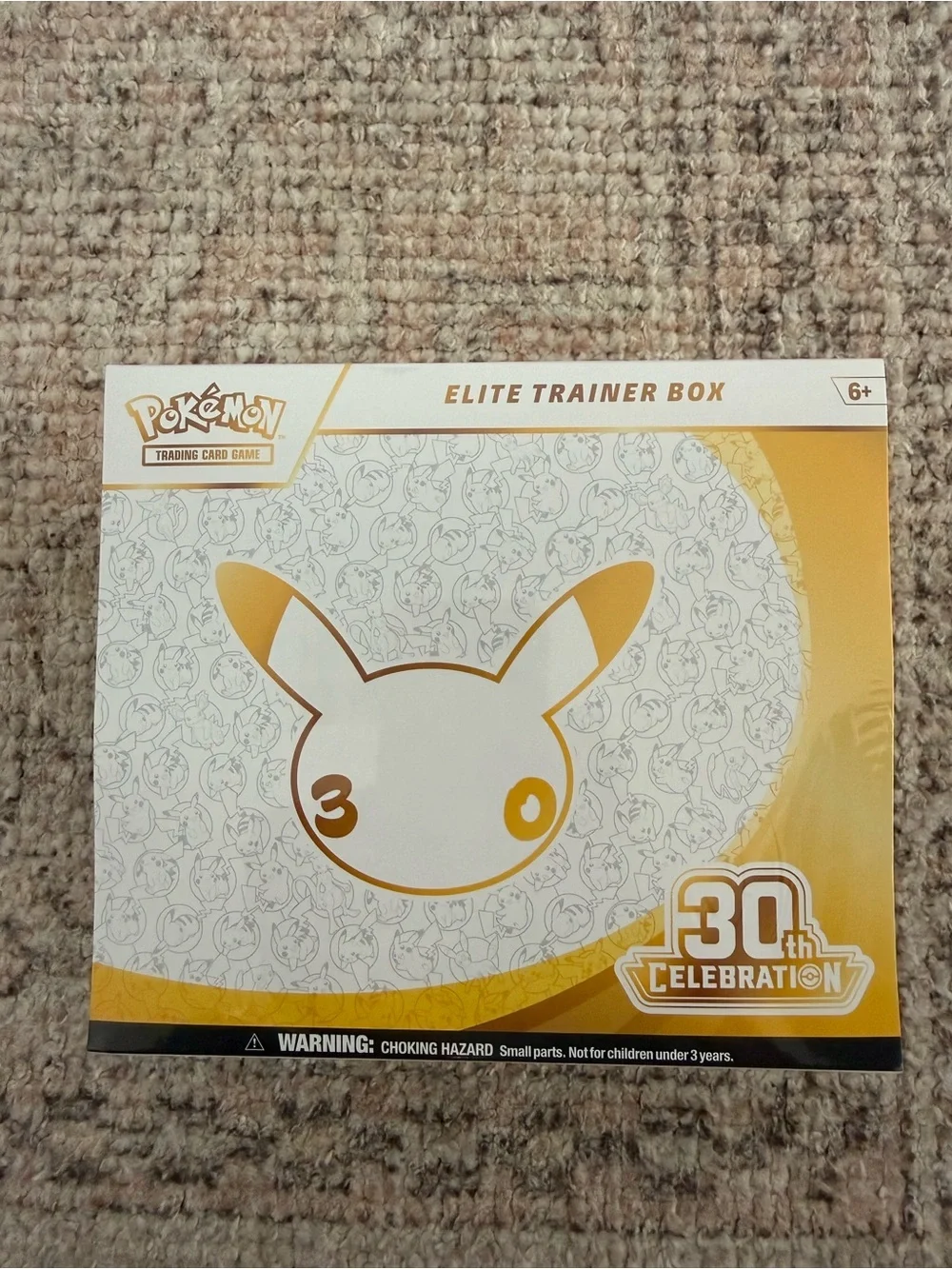 Pokémon-Elite Trainer Box 30th Celebration - White & Gold